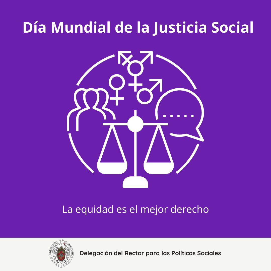 Delegación del Rector para las Políticas Sociales tweet media