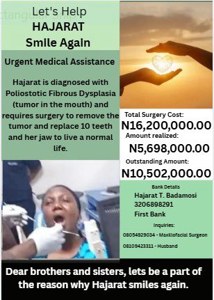 Owolabiyusuff's tweet photo. My weekly update on: be the reason Hajarat smile again,#Appreciative 🙏💪

Pls, let’s do more in this blessed month of Ramadhan/Lent, pray GOD put Barqa in our doings and spending generously 🤲🏻

@Verydarckman @Omojuwa @DONJAZZY @asakemusik @davido @wizkidayo @kwam1_official 🙏 https://t.co/JesvRIUDCk