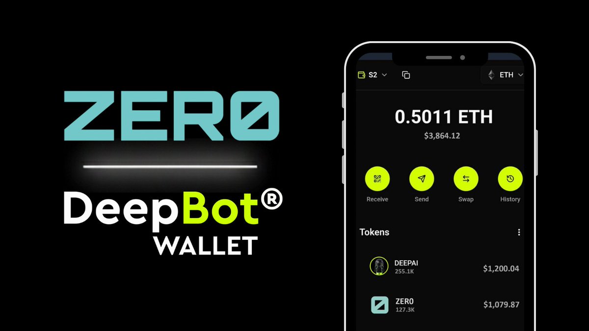 🚀 $ZER0 is now live in the DeepBot Wallet — a Telegram-based crypto wallet.

You can now buy $ZER0 directly inside Telegram through <a href="/DeepBot_/">DeepBot®</a>.

Buy here 👇
 t.me/walletdeepbot?…

More access. More platforms. More expansion.

Next stop for ZER0?
Answer: Everywhere.🔥