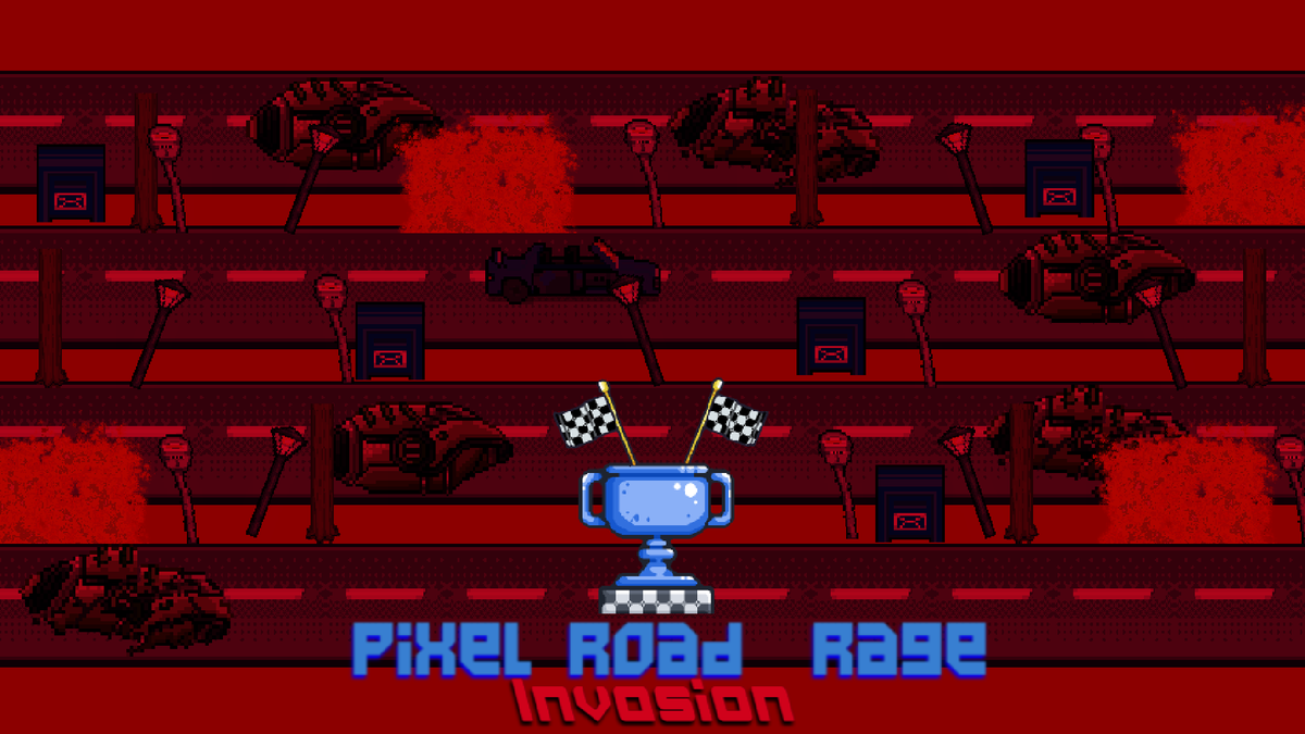 CrimsonTech2's tweet photo. 🏁Pixel Road Rage 0.9🛸 Out Now. Gear Up And Take Down The Alien's That Threaten The Earth. Play Or Download On Our Website: https://t.co/j6acaLOZQ4
#gamedev #indiegames #indiegame #gdevelop https://t.co/RT1XcxL2rN