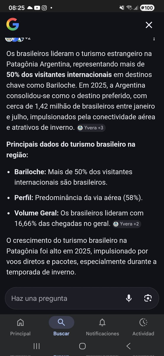 Luciaoroz's tweet photo. @victorsmalloc @jessicatuga Assim como os argentinos amam as praias brasileiras, os brasileiros amam a Patagônia argentina.
Em ambos os países há ignorantes como você.
Mas, felizmente, são minoria. https://t.co/I0uoyXKRKw