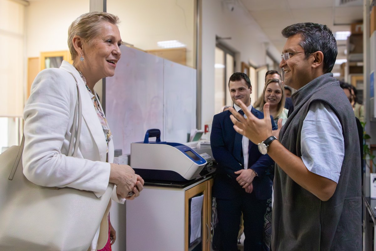 CCAMP_India's tweet photo. It was our pleasure to host you, Hon’ble French Minister Anne Le Hénanff (Minister Delegate for Artificial Intelligence and Digital Technology) and team at CCAMP.

Thank you for the insightful discussions, and we look forward to deepening our collaboration with France!

Excited to explore more about how AI can be used to make a societal impact!

@PMOIndia @EmmanuelMacron
@ALehenanff @Taslimarif @FranceinIndia @ParisanteCampus @MEAIndia @BangaloreFrance @scifrenchindia @IndiaembFrance @FrenchTechIndia @thierry_mathou

@DrJitendraSingh @AshwiniVaishnaw @PrinSciAdvGoI @PrinSciAdvOff @DBTIndia @BIRAC_2012 @rajesh_gokhale @IndiaDST @karandi65 @MoHFW_INDIA @DPIITGoI @AIMtoInnovate @NITIAayog @startupindia @GoI_MeitY @meitystartuphub

@PriyankKharge @dineshgrao @ITBTGoK @Startup_Kar @Ktech_biotech @kiranshaw @kris_sg @RenuSwarup @doctorsoumya @kvijayraghavan  @prashanthp @IndianDiplomacy @PIB_India @mygovindia

https://t.co/Q6aboZCbaq