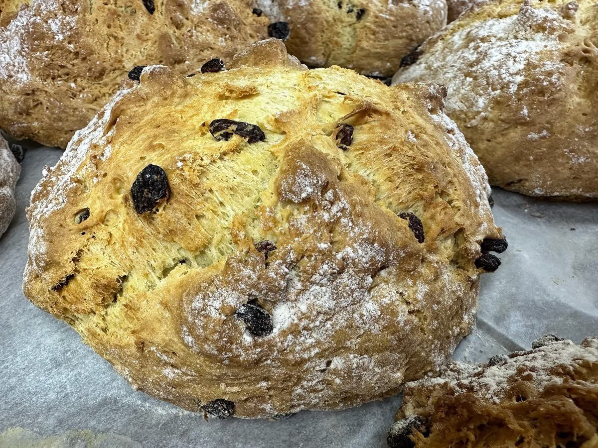 ChicagoPastry's tweet photo. We may be an Italian bakery but we make a pretty darn delicious Irish Soda Bread ☘️🇮🇪

Available now through mid March!
#irishsodabread #chicagoirish #stpatricksday #stpatricksdaychicago https://t.co/p8496XXkbQ