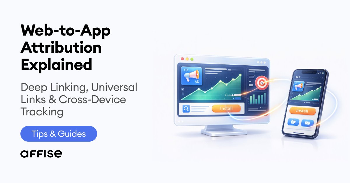 Web-to-App attribution is key to understanding modern user journeys. Learn how deep linking, universal links &amp; cross-device tracking power better performance 👇
hubs.ly/Q043YGj40