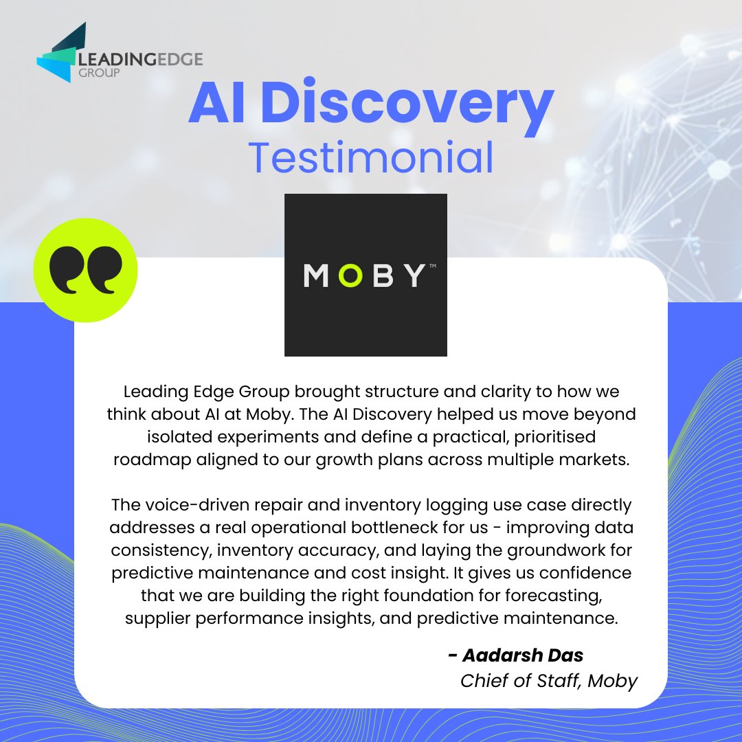 Leading Edge Group tweet media