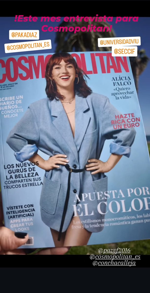 Paz Velasco de la Fuente tweet media