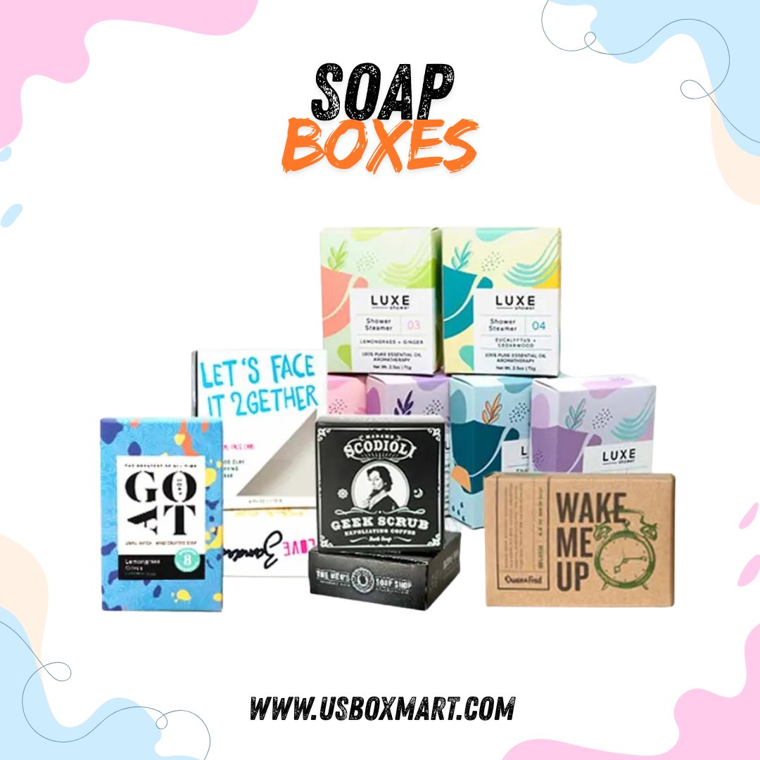 USBOXMART's tweet image. Looking for high-quality soap boxes for your brand?
At usboxmart.com, we offer durable, stylish, and customizable packaging designed to make your products stand out on the shelf.

#SoapBoxes
#CustomSoapBoxes
#SoapPackaging
#PackagingDesign
#CustomPackaging