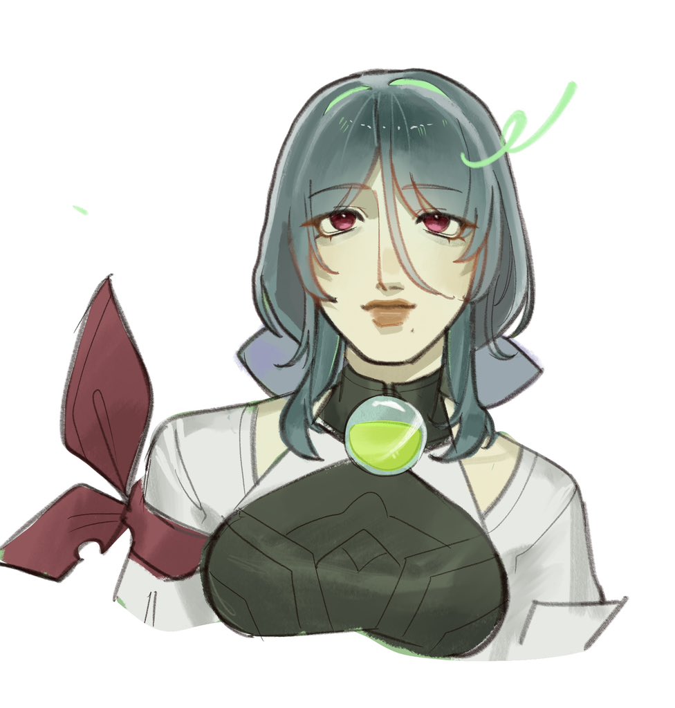 Ruwuby_L's tweet photo. Eeeeeeh I’m not sure if using a green undertone works but I tried! https://t.co/7FvpYCmiU8