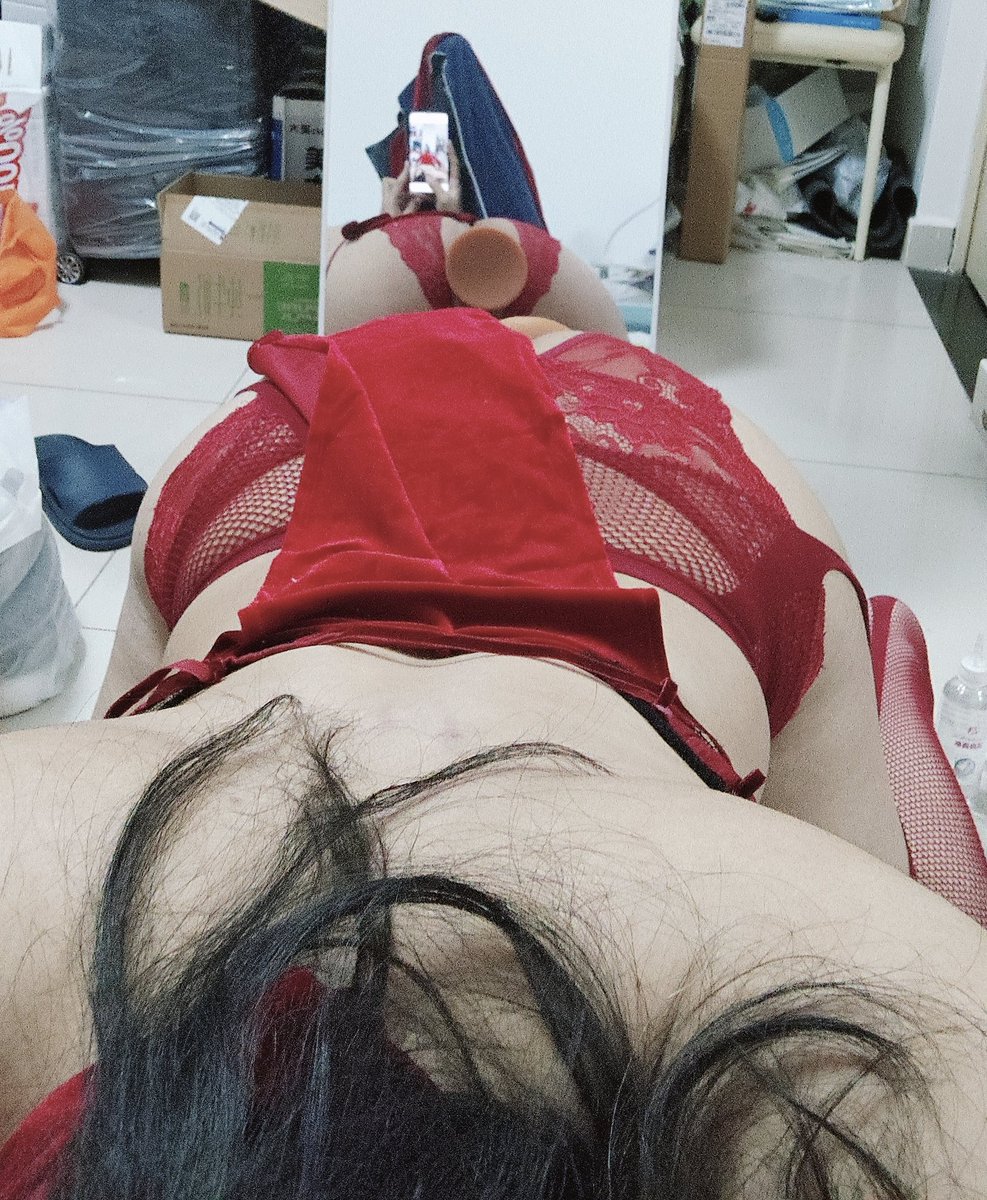 Gumijad's tweet photo. 是红色的色色衣服～
#伪娘 #男娘 #肛塞 #扩张 #抖m https://t.co/nCoPD78VLc