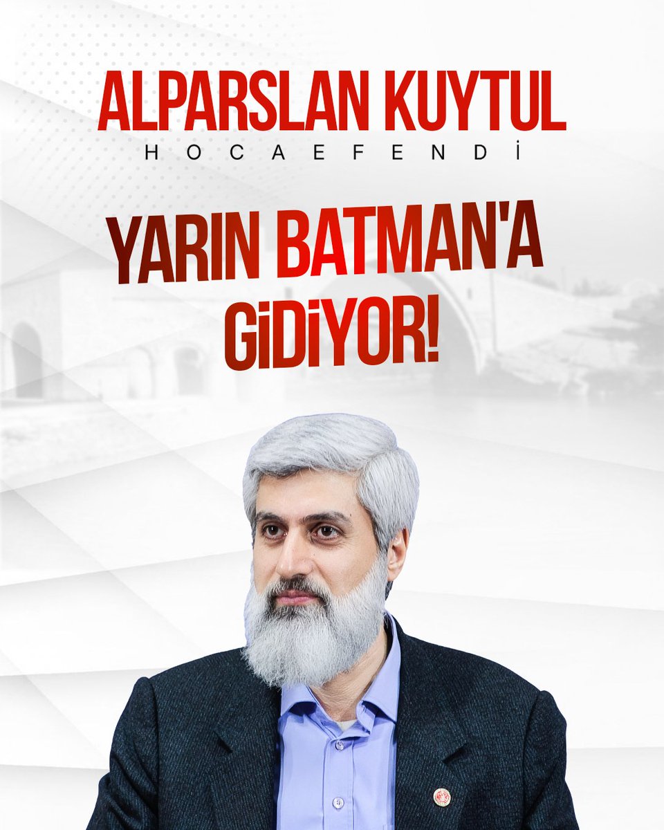 kuytulhoca's tweet photo. Alparslan Kuytul Hocefendi Yarın Batman'a Gidiyor!

📖 Ramazan ve Kazandırdıkları
🗓 21 Şubat Cumartesi (Yarın) 
🕖 17.00
📍 Salon Gala

AlparslanHoca BatmanaGeliyor
#FurkanKonferansları
#RamazanRuhunuYaşat https://t.co/dvVxoMoR1c