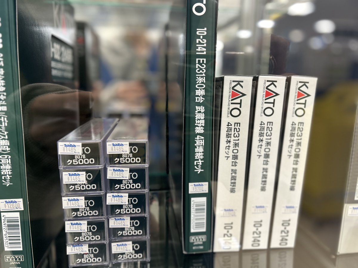 📢【新商品】 鉄道の新商品入荷しました! 気になる方はぜひチェックし