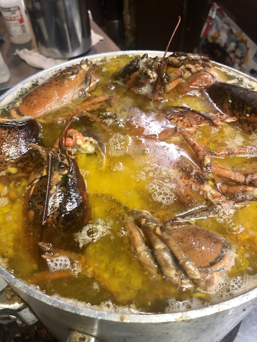 明日の裏、オマール海老と金目鯛の塩つけそば