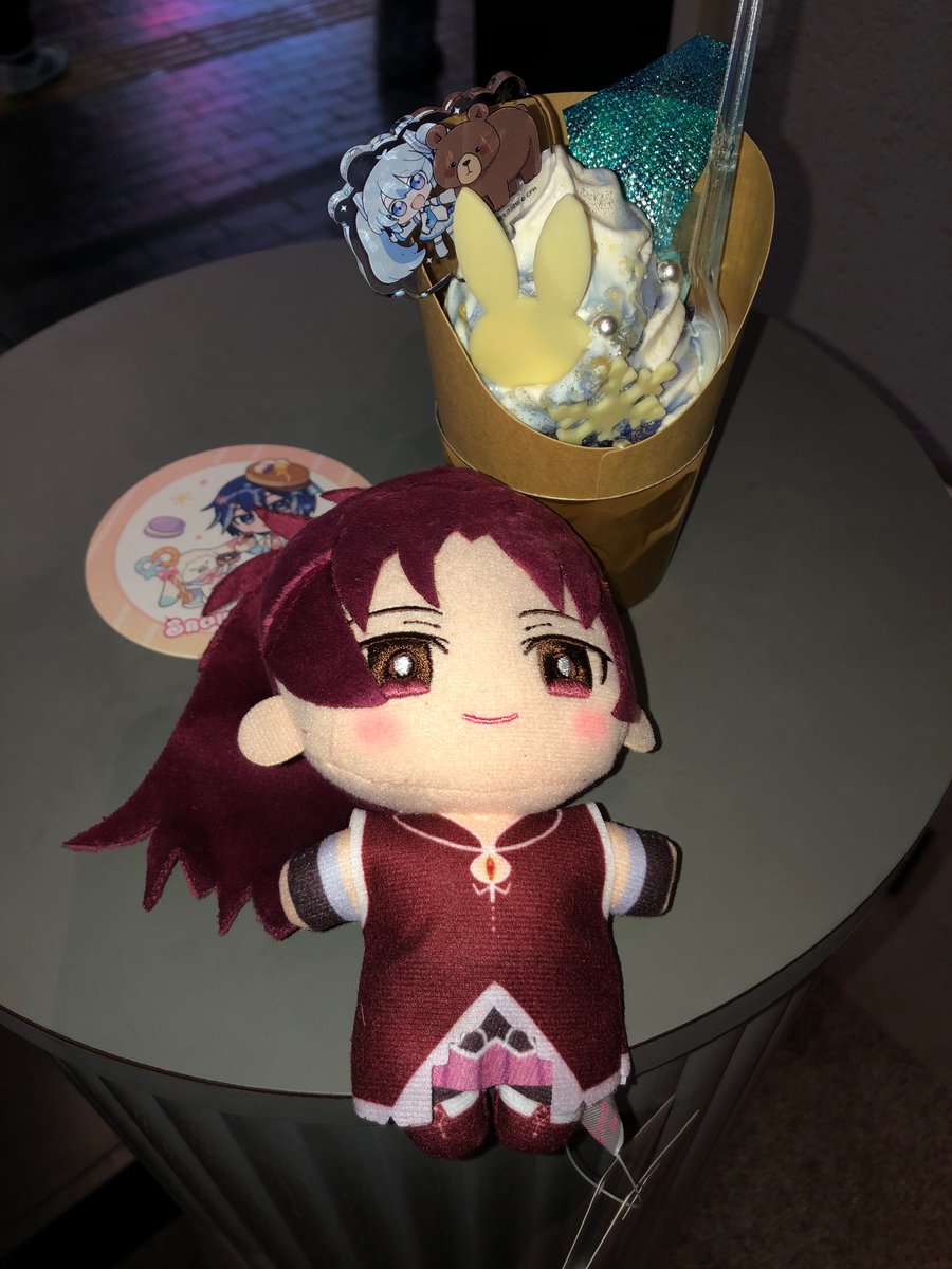 佐倉杏子ちゃんと一緒にココノススキノでしあわせ雪ミクパフェール