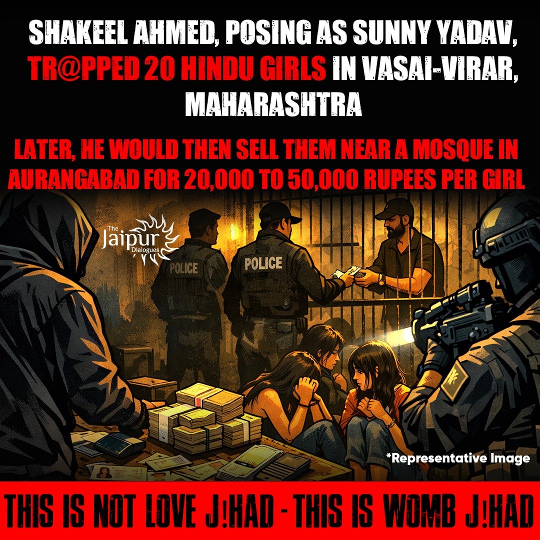 JaipurDialogues's tweet photo. Save our Hindi Sisters from these Jihadi's!

Shocking Racket Busted! https://t.co/UCFtugMNNF