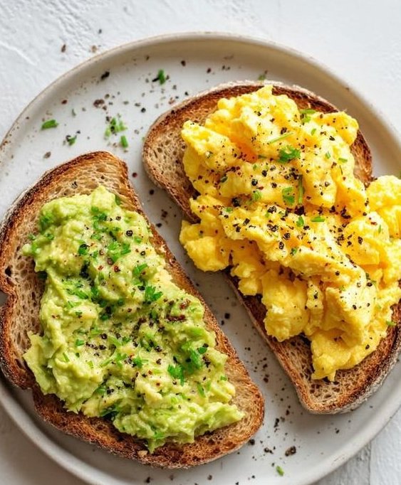 LabMariam48488's tweet image. 5-Minute Avocado Toast with Egg 🥑🍳
Toast bread → mash avocado → top with boiled or fried egg.
Balanced. Satisfying. 
store eggs properly in the fridge.

#5MinuteMeals #AvocadoToast #HealthyFats #MariamFoodLab #RealFood