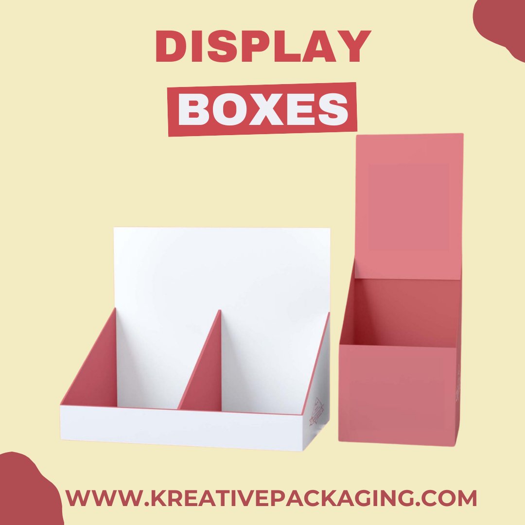 Kr_Packaging's tweet image. Discover high-quality Display Boxes at kreativepackaging.com — designed to grab attention and boost impulse sales.

#DisplayBoxes
#CustomDisplayBoxes
#RetailDisplayBoxes
#CounterDisplayBoxes