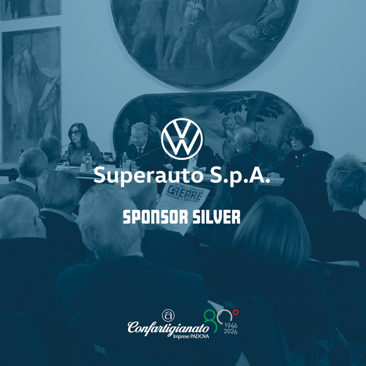 Superauto Spa è concessionaria ufficiale e officina autorizzata per i marchi Volkswagen e ŠKODA. Offre una gamma completa di #servizi: vendita di veicoli nuovi, usati, oltre all’assistenza post-vendita. Una collaborazione che accompagna il programma dell’80° di <a href="/ConfartPadova/">Confartigianato PD</a>.