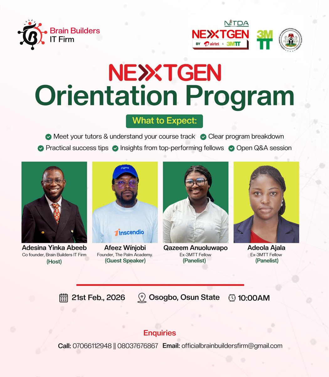 Brain Builders I.T Firm tweet media