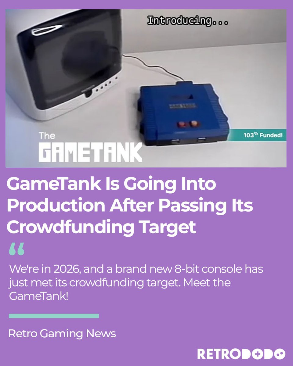 retro_dodo's tweet image. Your brand-new 8-bit console and game library await! 💪

#8bit #RetroGamers