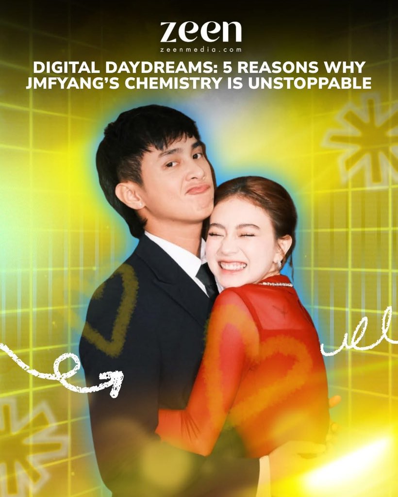 zeenmagazineph's tweet image. Golden retriever boy x chaotic sunshine girl? Say less. JM Ibarra's calm, steady, lowkey protective energy fits perfectly with Fyang Smith's loud, unfiltered, high-energy spark. What people thought wouldn't work is what makes #JMFyang hit different.

zeenmedia.com/digital-daydre…