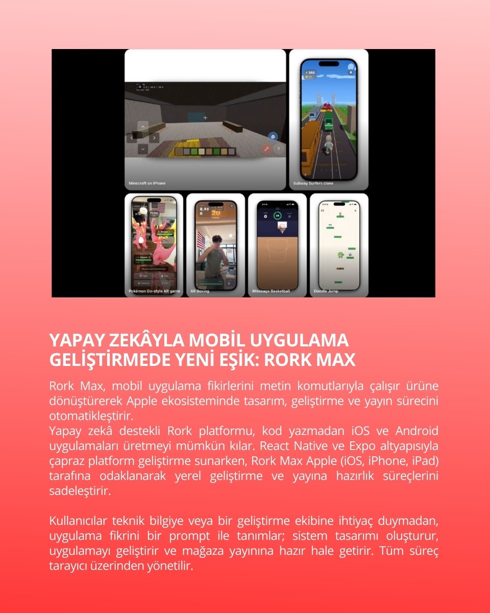 idecon_idea's tweet photo. 📍 Haftanın Dikkat Çeken Başlıkları 16–20 Şubat

Haftanın teknolojik gelişmelerini ve dikkat çeken başlıklarını sizler için derledik. Keyifli okumalar 🤓

#IdeconNews #Idecon https://t.co/qUwavTegd9