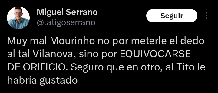 Latigo Serrano y cosas que dan vergüenza.