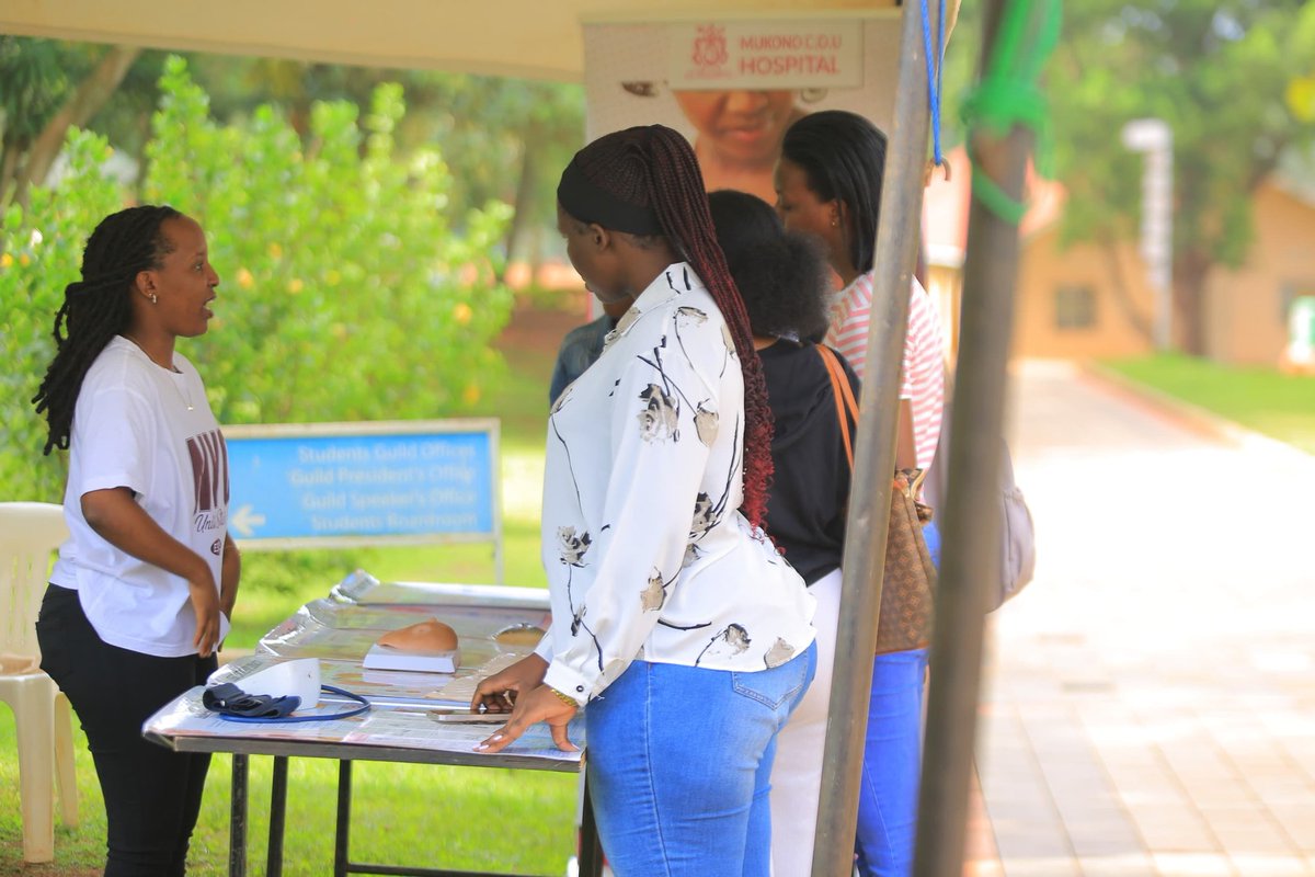 GloriaAujat's tweet photo. This #HealthAwarenessWeek prioritized regular checkups, balanced nutrition, breastcancer and sicklecell screening,and many more.
#healthylifestyle 
#UCUniversity https://t.co/OK6oBDiWab