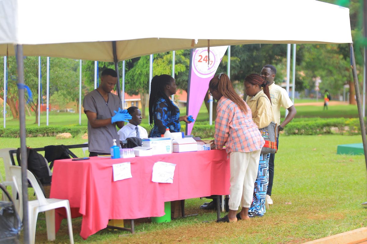 GloriaAujat's tweet photo. This #HealthAwarenessWeek prioritized regular checkups, balanced nutrition, breastcancer and sicklecell screening,and many more.
#healthylifestyle 
#UCUniversity https://t.co/OK6oBDiWab
