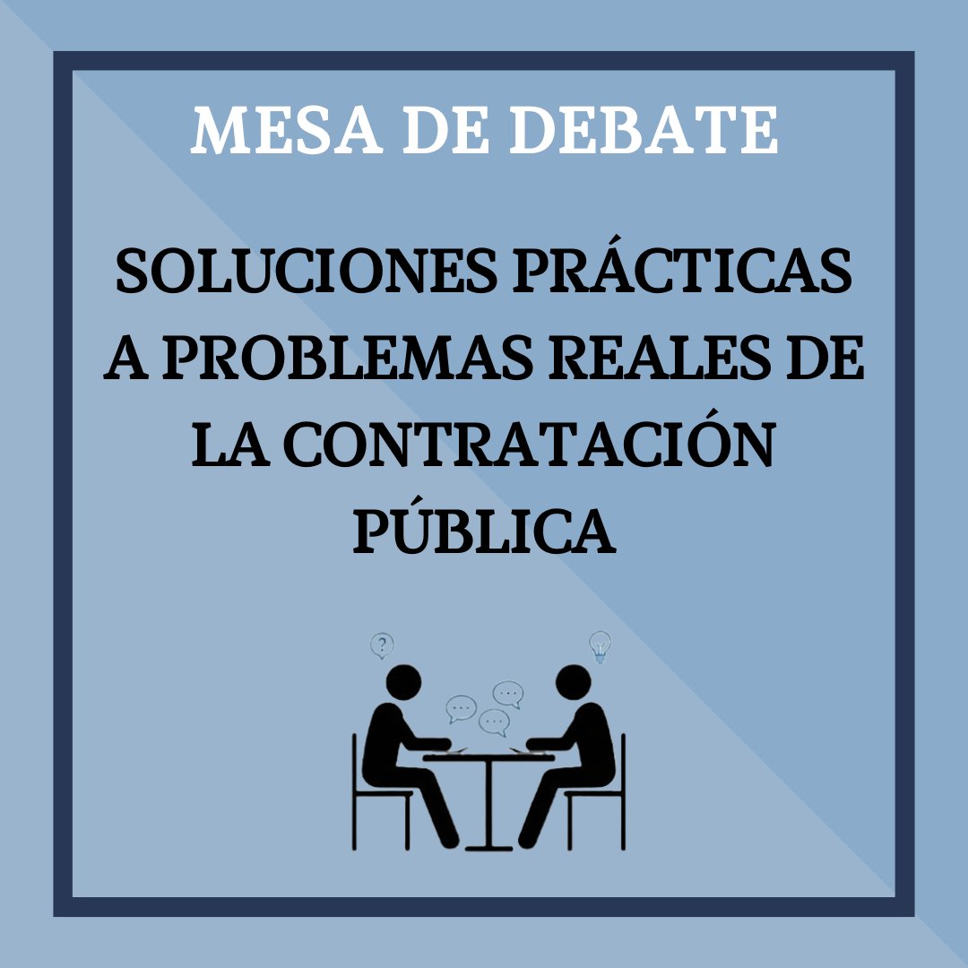 ¿Cansado de ponencias que no resuelven tus dudas en contratación pública? 😴
Participa en nuestra mesa de debate: Dos ponentes: (<a href="/mccamposacunha/">Concepción Campos</a>, Diego Pérez), casos reales y una pregunta: ¿Tú cómo lo resolverías?
¡Ven a debatir, no solo a escuchar! 🚀
n9.cl/na25g