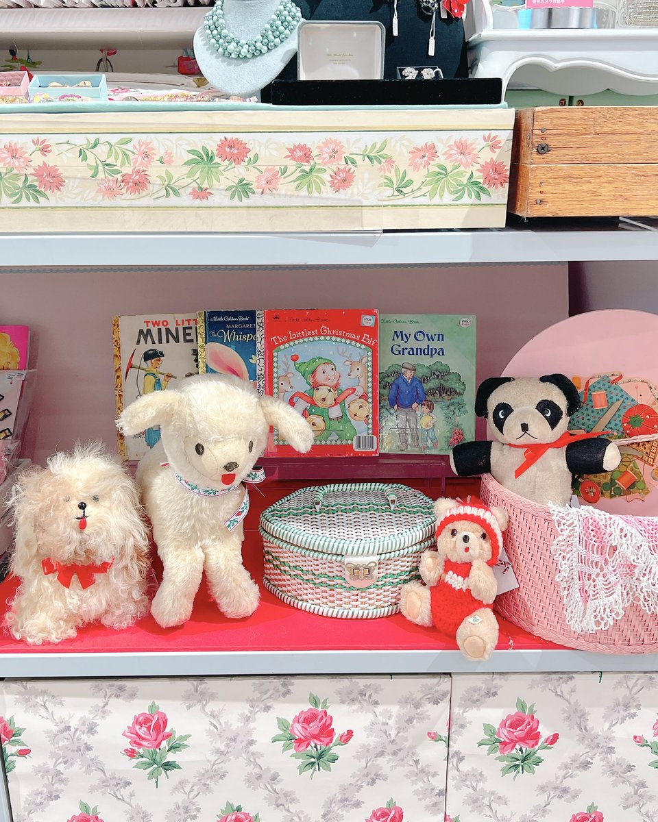 本日2/20(金)start＊ 【アンティークぬいぐるみ市】 1940〜70's おもわ