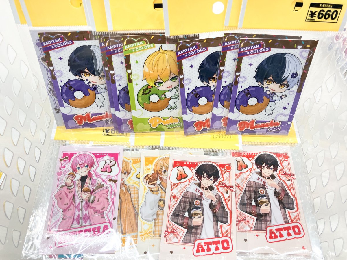 入荷情報】 📣AMPTAKxCOLORS 📣 缶バッジ アクキー アクリルスタンド