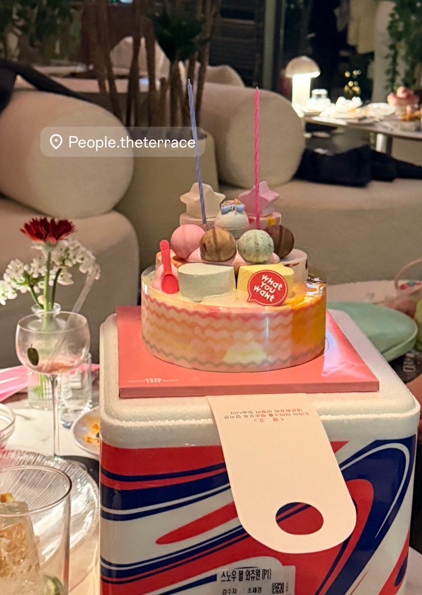 らびちーのおかげで幸せな誕生日😻💞
ペンコンの時お祝いしてくれたの嬉しかったから載せる🥂🩷