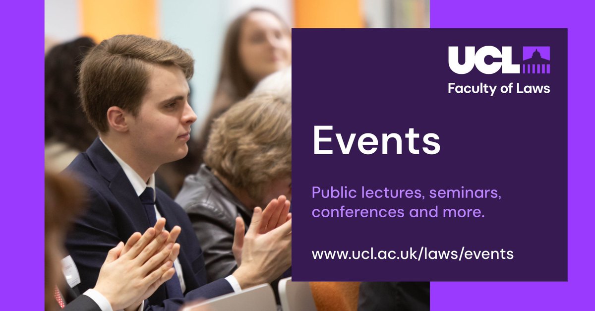 UCL Faculty of Laws tweet media