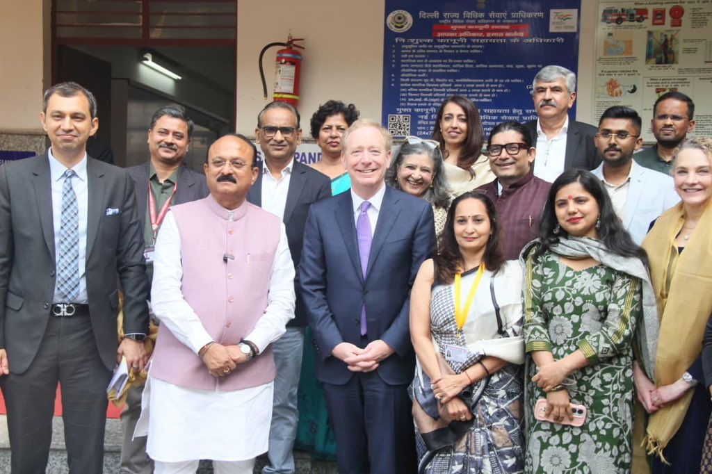 ashishsood_bjp's tweet photo. Visited CM SHRI School, Pandara Road and engaged with educators and innovators during the Microsoft Elevate for Educator Initiative, in collaboration with Microsoft, focused on strengthening AI-driven teaching and learning in our classrooms.

Grateful for the insightful discussions with @bradsmith , Vice Chairman and President, Microsoft Corporation, and Meenakshi Uberoi, CEO and Founder of De Pedagogics, along with officials from NCERT and the Government of NCT of Delhi. It was inspiring to see our teachers demonstrate how AI tools are enhancing lesson planning, inclusion, and student engagement. We look forward to adopting global best practices and scaling innovative AI-enabled teaching approaches in our schools, ensuring that the strongest learnings from this collaboration translate into meaningful classroom impact.

@gupta_rekha 
@dpradhanbjp 
@blsanthosh