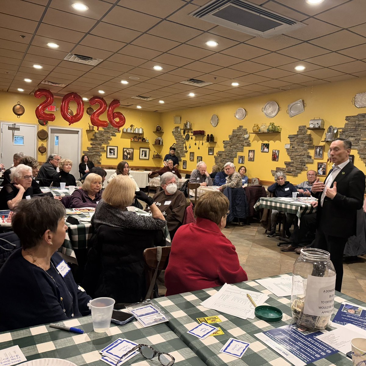 bradcohenfornj's tweet photo. Thank you to the Monroe Renaissance Democrats for the warm welcome last night. It was truly energizing to be with so many engaged residents.

I was honored to stand alongside partners like Monroe’s Councilwoman Miriam Cohen, Senator Linda Greenstein, and Surrogate Claribel Cortes as we talked about the issues that matter most to our neighbors: keeping housing and healthcare affordable, perserving social security and medicare, and ensuring that every voice is heard in challenging times.