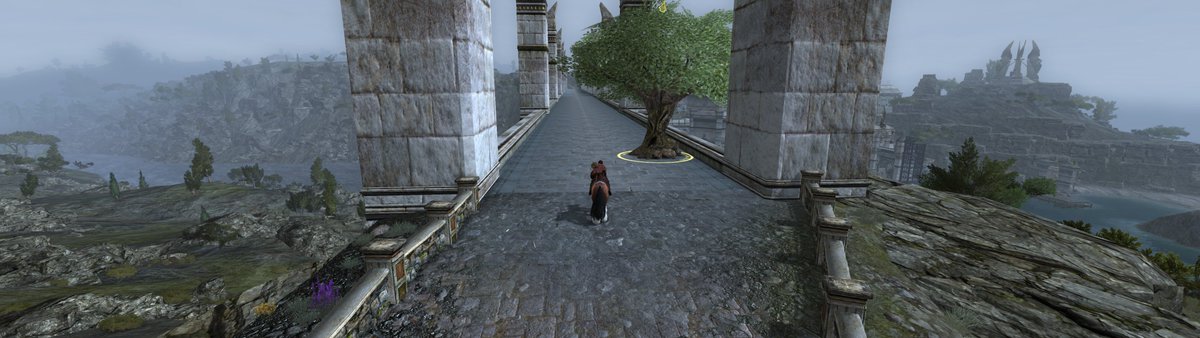 leixicon's tweet photo. Apparently this Huorn near Lond Cirion likes to live on a stone bridge. 

Somehow this doesn't seem comfortable. 
@LOTRO #LOTROFamily https://t.co/wORJuMwVNX