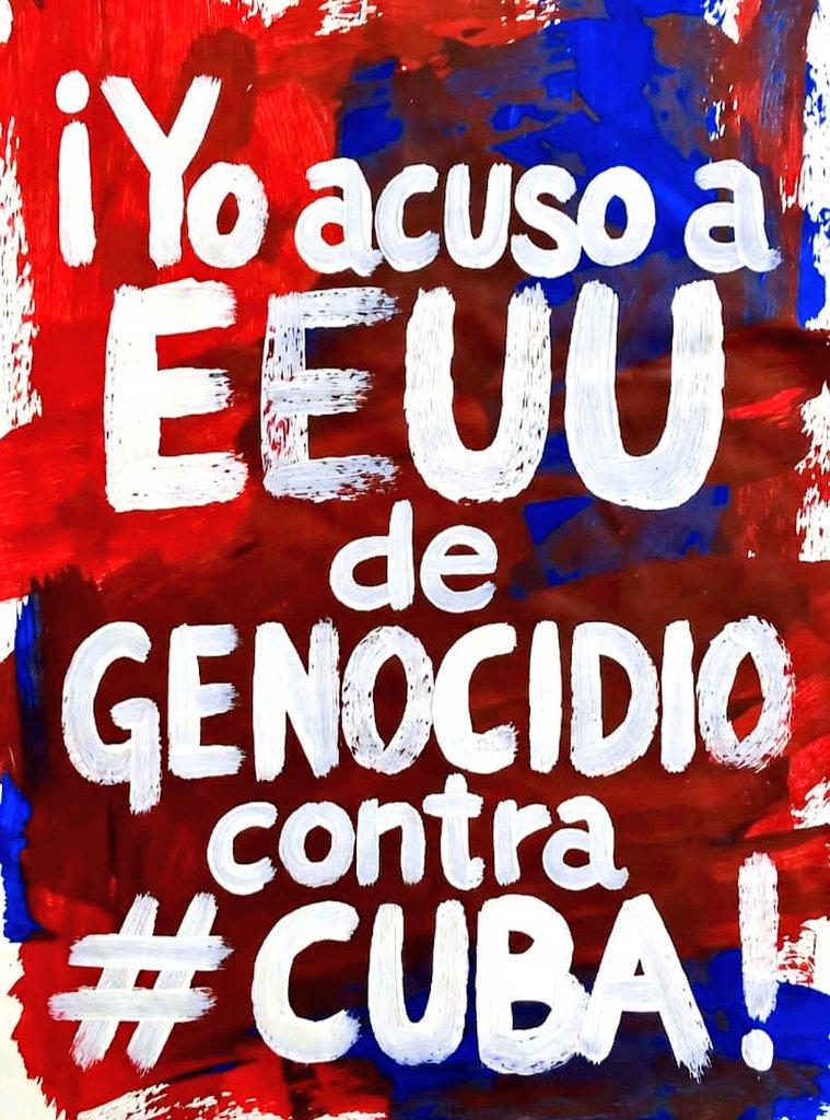 Yo ACUSO a EEUU de Genocidio 🆚 Cuba‼️
Yo ACUSO a EEUU de Genocidio 🆚 Cuba‼️
Yo ACUSO a EEUU de Genocidio 🆚 Cuba‼️
Yo ACUSO a EEUU de Genocidio 🆚 Cuba‼️
Yo ACUSO a EEUU de Genocidio 🆚 Cuba‼️
Yo ACUSO a EEUU de Genocidio 🆚 Cuba‼️

Quien se suma ⁉️