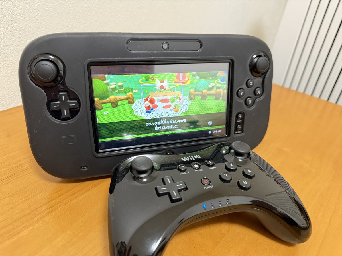 WiiUが今でも充分楽しいと思う私は、幸せだな〜☺️SwitchもSwitch2も