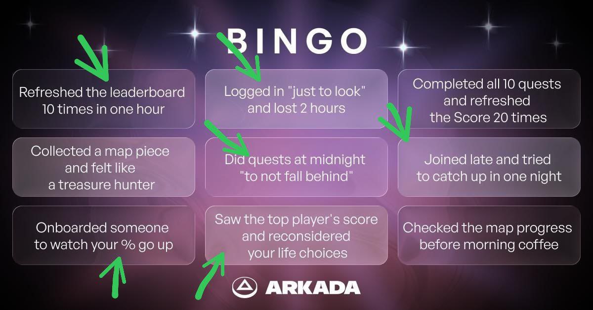my <a href="/Arkada_gg/">Arkada</a>  bingo is out
 cant lie about these even if they r a bit cringe lol😂

<a href="/MrBahmann/">Mr_Bahman 💿</a>  <a href="/mr_quora/">mr_quora</a>  stop hiding ...waiting for the bingo drop🥸