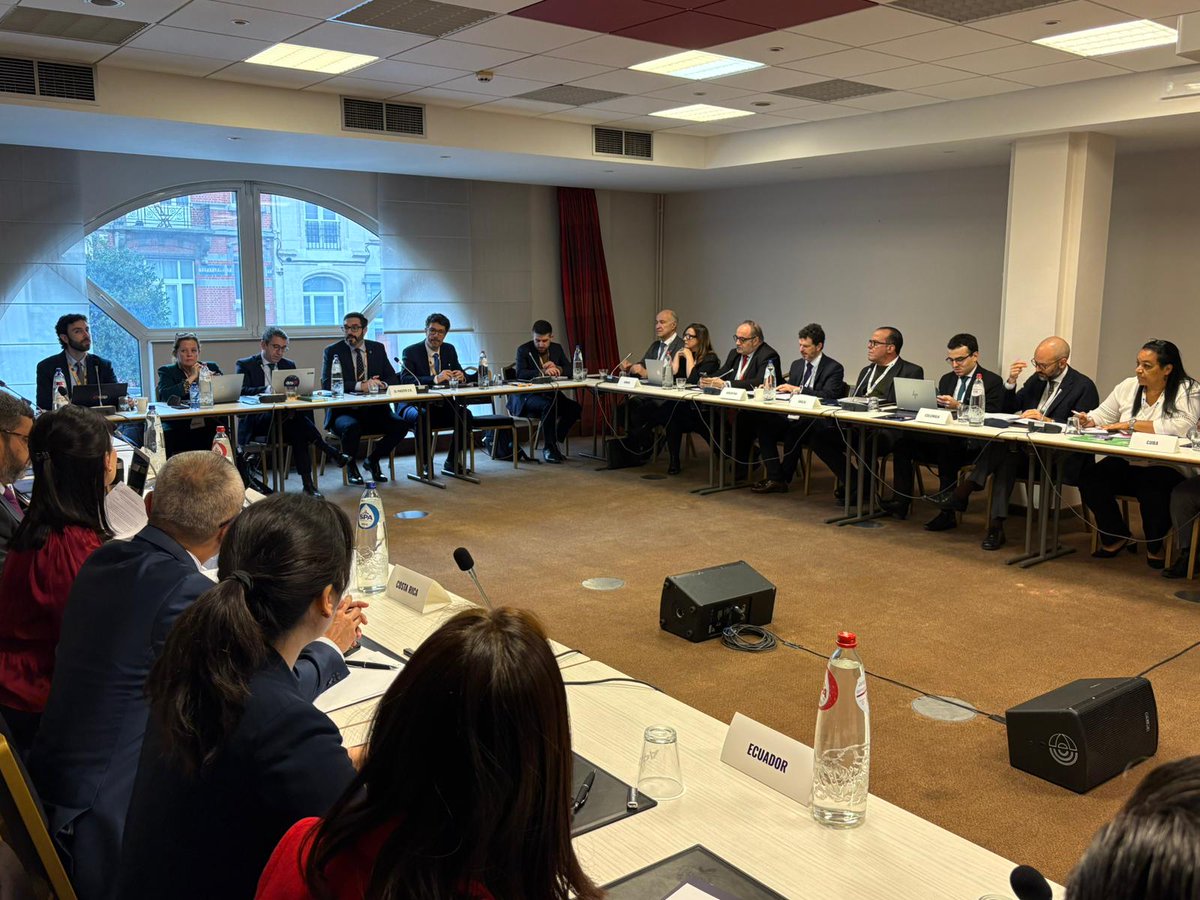 iber_red's tweet photo. 🌍 IberRed, junto com a COMJIB, participou da I Reunião UE–América Latina em Justiça, promovida pelo EL PAcCTO em Bruxelas.
Foram abordadas estratégias contra o crime transnacional e o fortalecimento da cooperação jurídica internacional. ⚖️
#IberRed #COMJIB #ELPAcCTO https://t.co/UfcxXoY55E