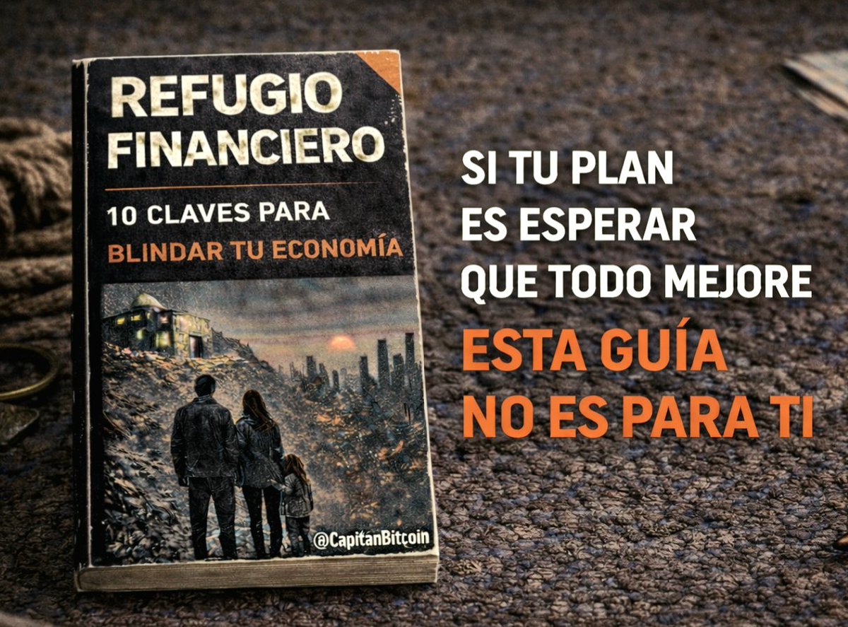 🚨 Ya he terminado mi manual: 

"REFUGIO FINANCIERO: 10 CLAVES PARA BLINDAR TU ECONOMÍA". 

¿Te lo envío por privado? Haz RT y omenta "REFUGIO" y te la envío hoy