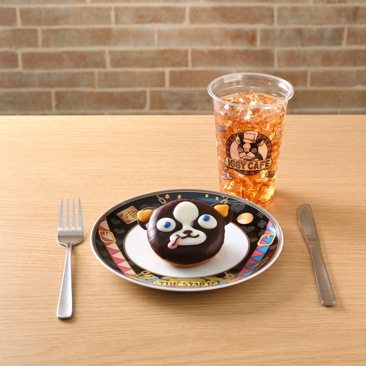 ◤イギーカフェ◢ ／ イギードーナツドリンクセット🍩 ＼ イギーの