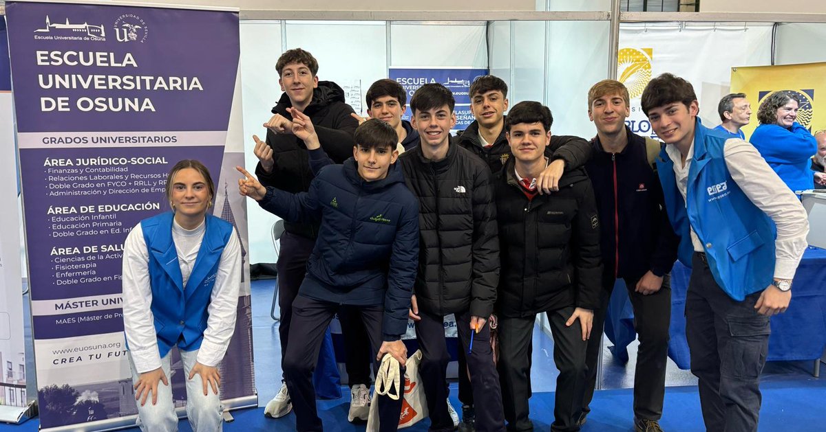euosuna's tweet image. Esta semana seguimos presentes en el Salón del Estudiante de Lucena, compartiendo nuestra oferta académica, resolviendo dudas y acompañando a los jóvenes en una de las decisiones más importantes de su futuro. 

Gracias por acompañarnos. ¡Aún estás a tiempo! 

#EUO #Lucena