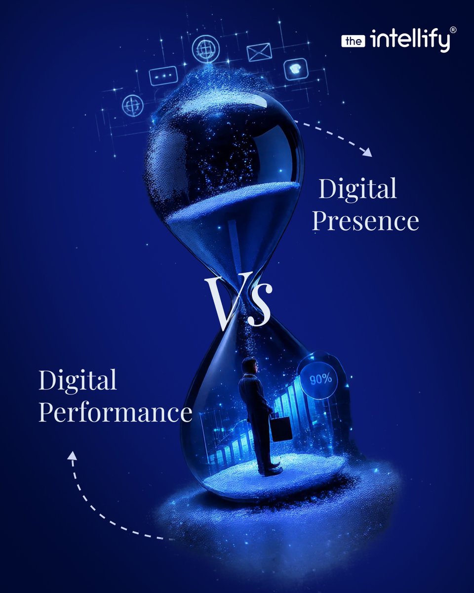 Digital presence gets you seen.
Digital performance gets you results.

Are you building noise or growth? 

#DigitalPerformance #DigitalPresence #BrandStrategy #TheIntellify