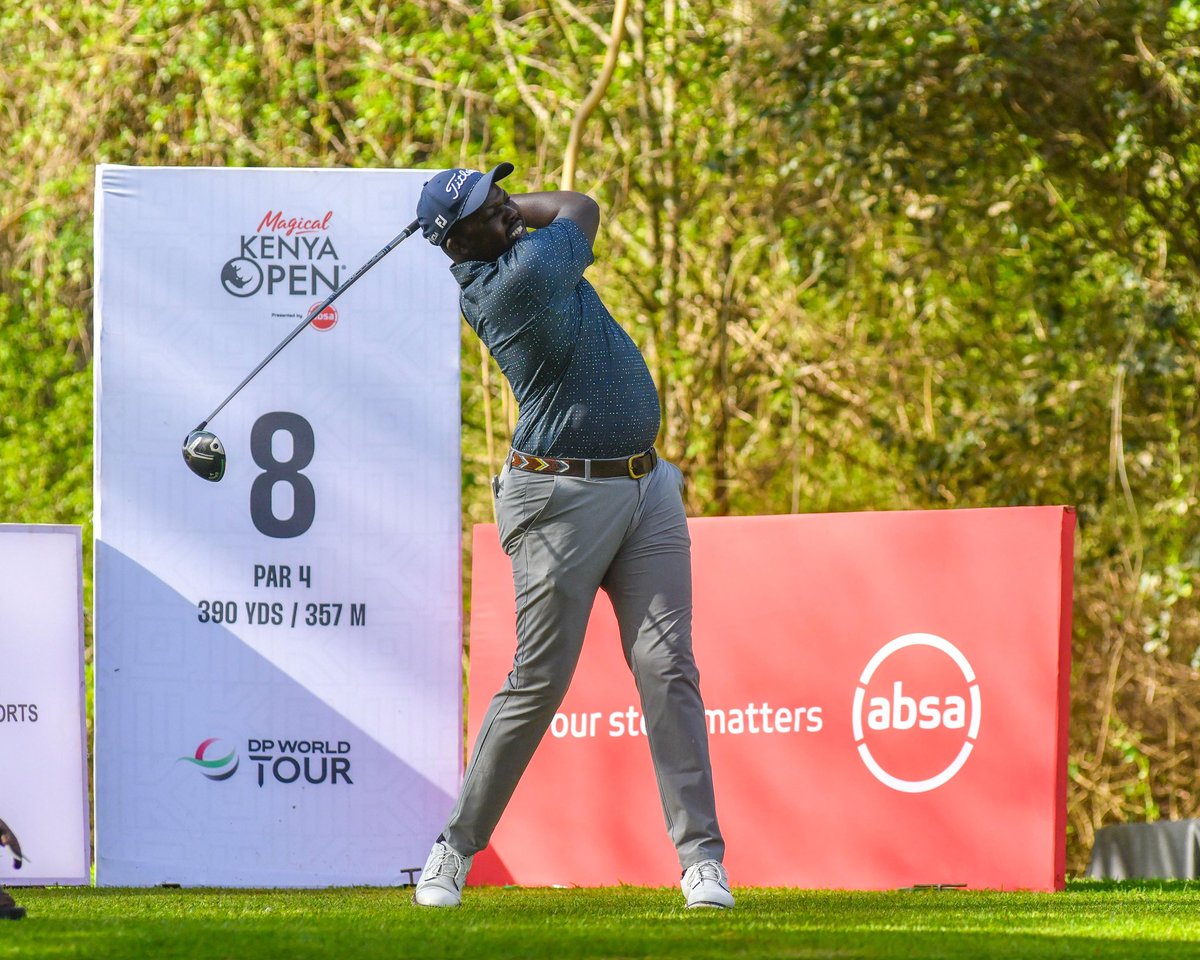 AbsaKenya's tweet image. Edwin Mudanyi said “Rough start? We move…” 
After a shaky front nine, he locked in and dropped three birdies on the back nine to finish 2-under (68).

That’s what we call a comeback swing.🏌🏾
#MagicalKenyaOpen #BeyondTheSwing #MKO2026 #MKO2026PresentedbyAbsa #AbsaPoweringSports