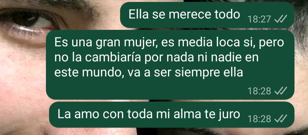 Entre a wpp y me encontré con que le mando esto a su madrastra, yo ya gane con el pedazo de hombre que me toco 😭🥰