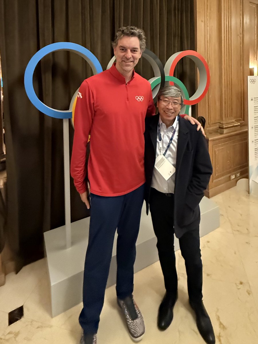 DrPatrick's tweet image. So proud of @paugasol elected Chair of the IOC Athletes Commission and IOC Executive Board member today in @milanocortina26. Delightful meeting with President Kirsty Coventry where we discussed shared values of engaging communities with the shared spirit of sports as a