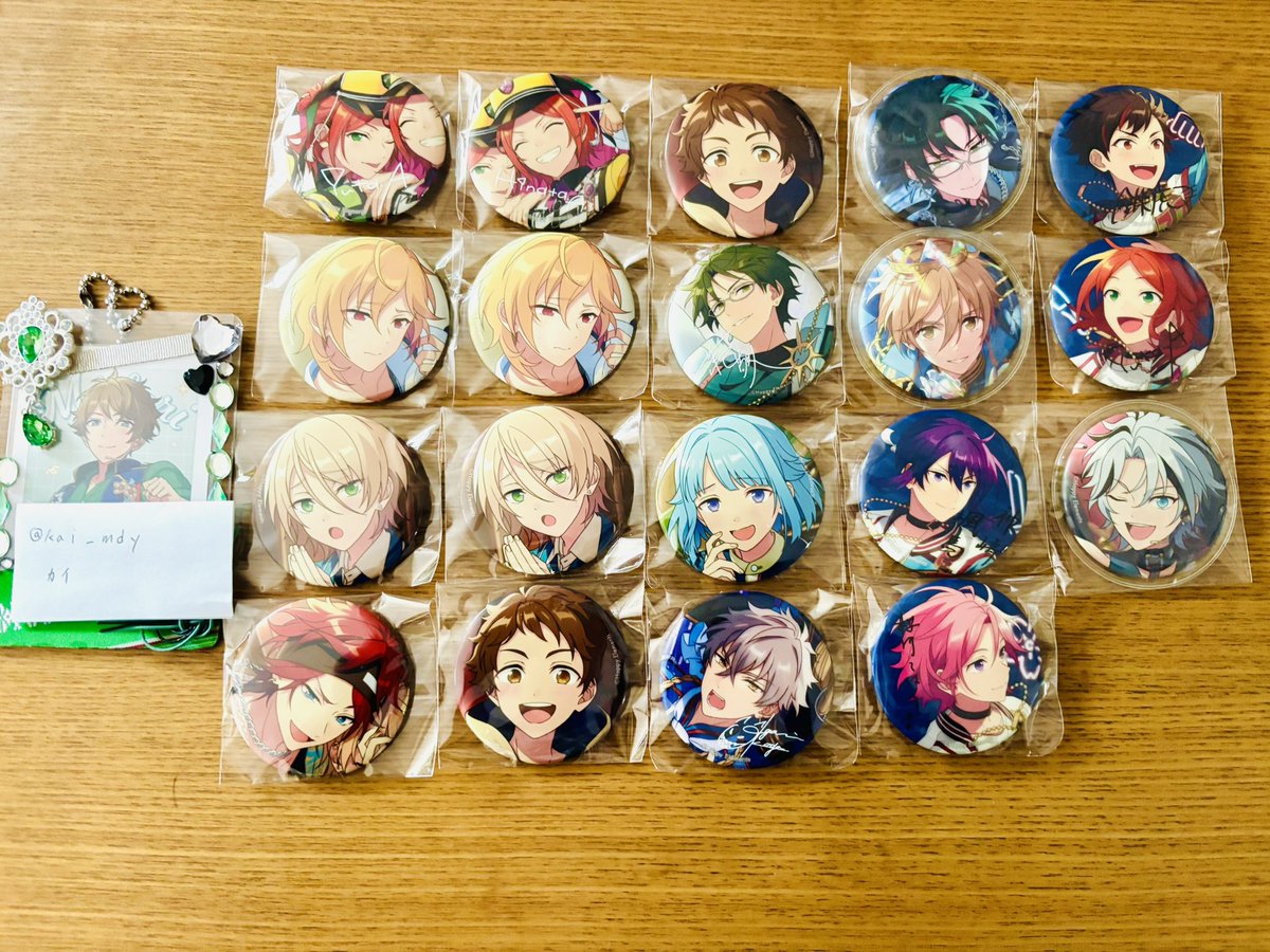 交換》あんスタ コレクション缶バッジ 缶バ［2025 Nov.］Idol Side