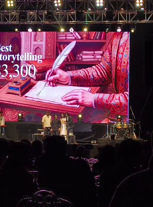 soundsofnik's tweet photo. Grateful to share that ANHAD (A sci-fi philosophical drama directed by Bharat )won the Best Storytelling Award at IAFF 2026, held during the India AI Impact Summit 🎬✨
Shortlisted among the top 7 films worldwide and broadcast on NDTV.
Music &amp; Sound Design by - Sounds of Nik. https://t.co/nWthVFr1xa
