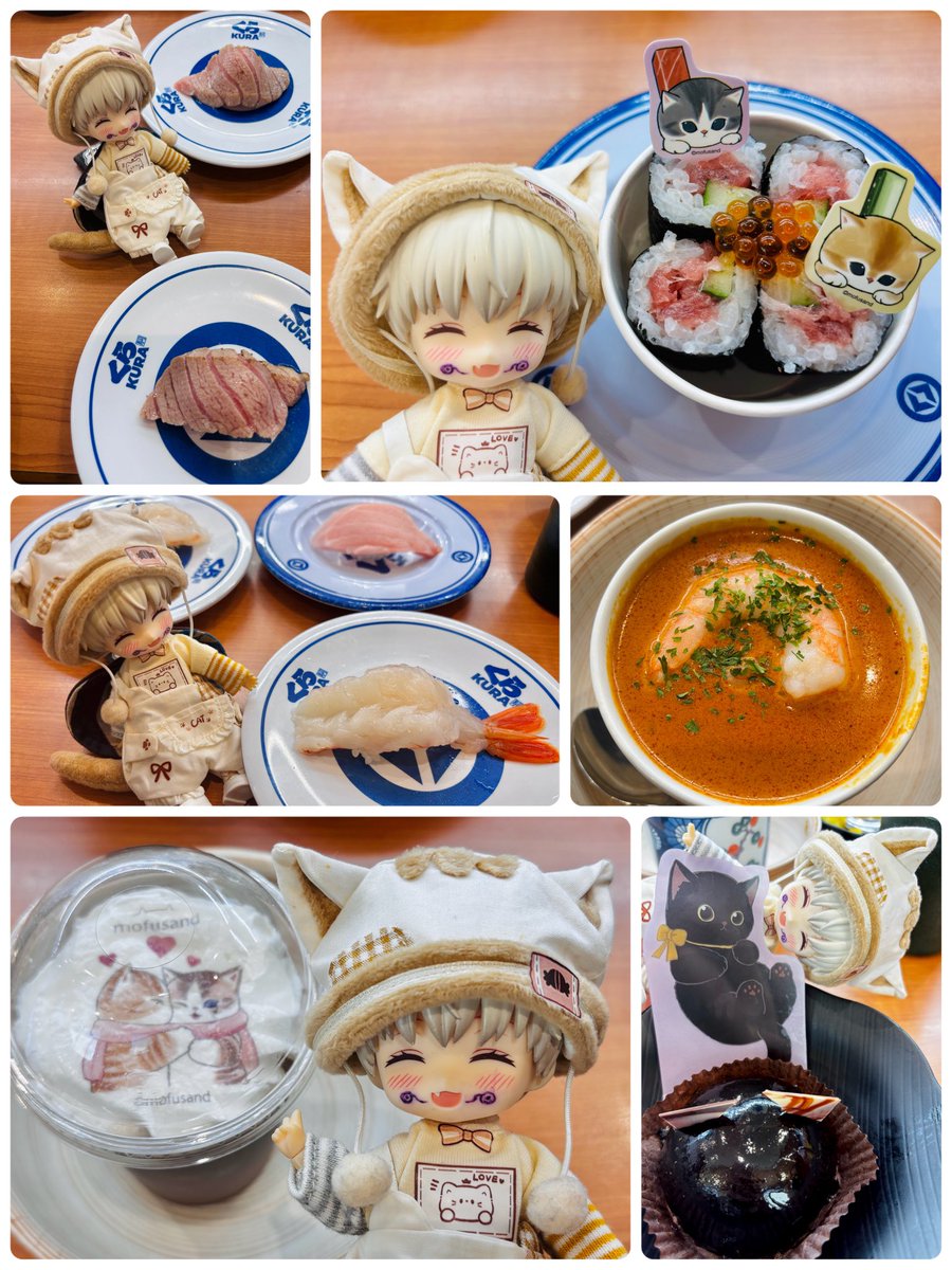 そして今日は、お世話になっているお姉さまとくら寿司へ。 先日